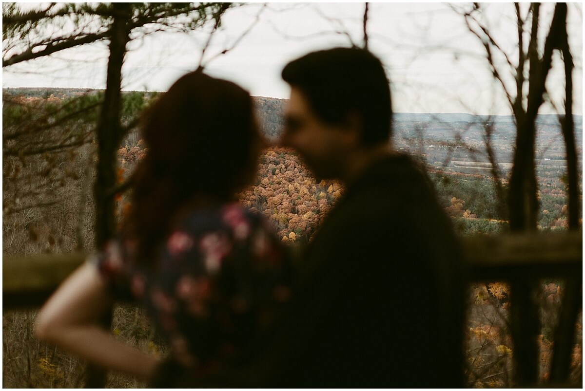 john boyd thacher state park wedding photographer engagement session fall couple