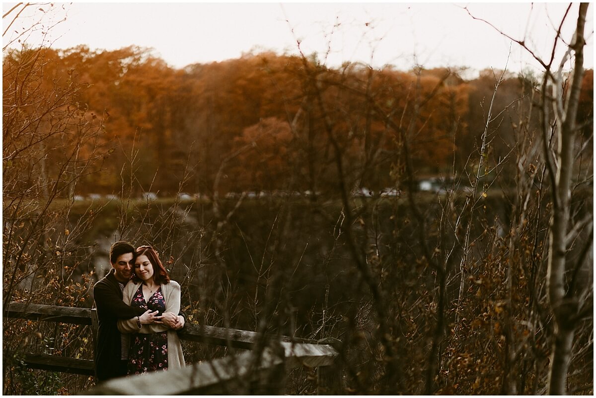 upstate new york elopement wedding photographer photography engagement fall mountain foliage